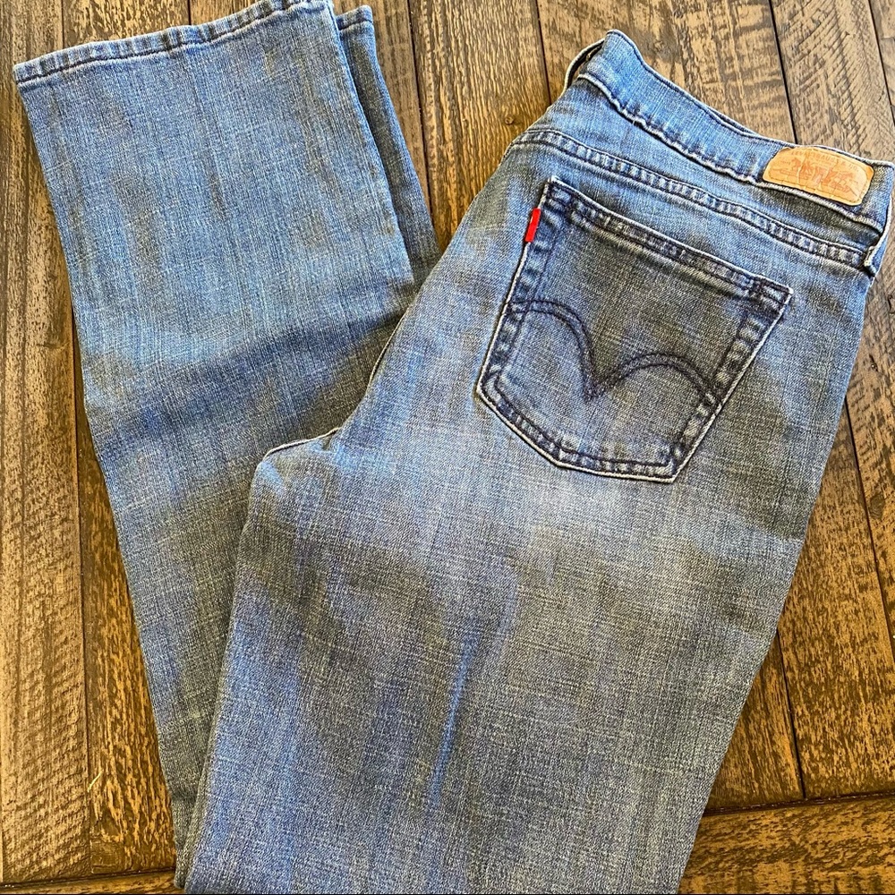 Levi’s 505 straight leg jeans size 12 short